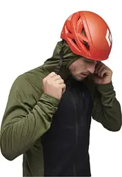 Куртка чоловіча Black Diamond M Coefficient LT Hybrid Hoody M Чорний-Оливковий - мініатюра 4