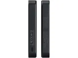 Зовнішній акумулятор (Power Bank) Pitaka Aramid Fiber Magnetic 10000mAh 20W Black (PBQ2501) - мініатюра 4