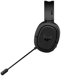 Бездротові навушники ігрові ASUS TUF Gaming H1 Wireless (90YH0391-B3UA00) чорні - мініатюра 2