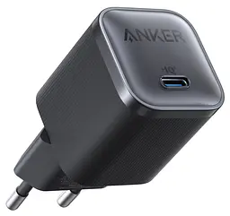 Мережевий зарядний пристрій Nano Charger - 45W USB-C Black Anker teh0022015
