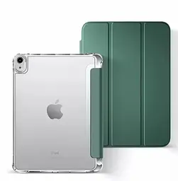 Чохол BeCover TPU Edge з кріпленням Apple Pencil для Apple iPad Air 11 M2 2024 Темно-зелений (711433) - мініатюра 2