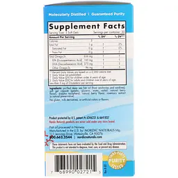 Риб'ячий жир для дітей Nordic Naturals Children's DHA Xtra Ягідний 636 мг 90 міні капсул - мініатюра 3