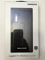 Чохол протиударний із підставкою Official Protective Standing Cover EF-RN970CBEGRU для Samsung Galaxy Note 10 Black - мініатюра 2