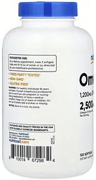 Омега-3, (1200 EPA / 850 DHA в 3 капсулах) 120 капсул Nutricost - мініатюра 2