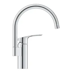 Змішувач для кухні Grohe EuroSmart одноважільний Хром 30412 - мініатюра 2