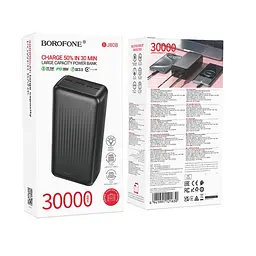 Зовнішній аккумулятор BOROFONE BJ80B Clever 22.5W+PD20W - мініатюра 2