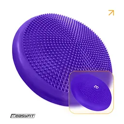 Балансувальна масажна подушка EasyFit фіолетова