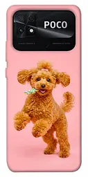 TPU чохол Demsky Happy poodle для Xiaomi Poco C40