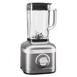 Блендер KitchenAid Artisan K400 1,4 л 5KSB4026EMS зі скляним стаканом срібний медальйон - мініатюра 2