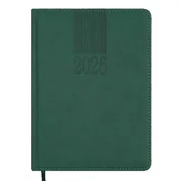 Щоденник датований 2027 Buromax Code A5 Зелений (BM.2142-04)