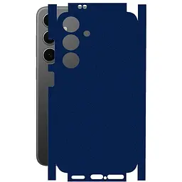 Защитная пленка StatusSKIN для Samsung Galaxy S24 SM-S921 Корпус Винил Синий металлик