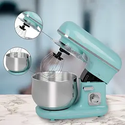 Кухонний комбайн - тістоміс Clatronic KM 3711 Green 5 л - мініатюра 3