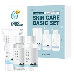 Набір Round Lab 1025 Dokdo On The Go Kit: Гідрофільна олія для обличчя 40 мл + Тонер для обличчя 50 мл + Лосьйон для обличчя 50 мл - мініатюра 2