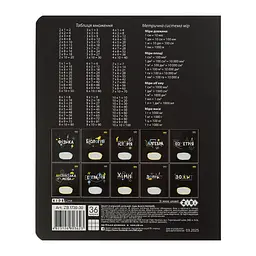 Зошит ZiBi предметний BLACK, 36 аркушів, клітинка, фізика (ZB.1730-30) - мініатюра 2