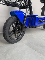 Електровелосипед EVOBIKE Nova S 500W 48V 12Ah з 2 сидіннями, корзиною та поворотниками, простий і надійний, для міста і села, синього кольору - мініатюра 19