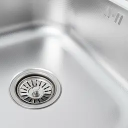 Кухонна мийка з нержавіючої сталі Platinum декор 7850D (0,8/180 мм), R, Decor - мініатюра 5