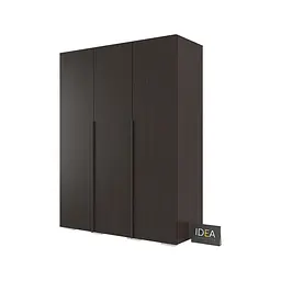 Шафа для одягу 3-дверна 150 см Idea Д-122 Дуб Крафт - мініатюра 2