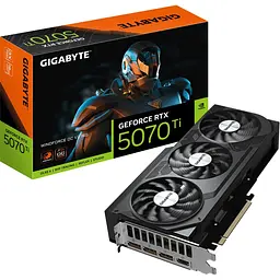 Відеокарта Gigabyte GeForce RTX 5070 Ti Windforce SFF OC v2 16 ГБ (GV-N507TWF3OCV2-16GD) EU [173756]