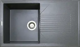 Кухонна мийка Adamant Novak 850x500x240 сірий 554223, Сірий