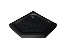 Душовий піддон Asignatura Turia 90x90 39833007 чорний Чорний