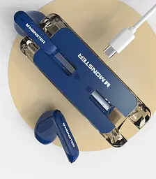 TWS-навушники MONSTER Airmars XKT08 blue - мініатюра 3