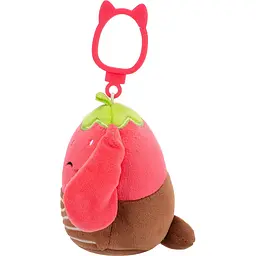 М'яка іграшка на кліпсі Squishmallows Кролик Гунда 9 см (SQCP00464) - мініатюра 3