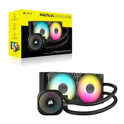 Система водяного охолодження Corsair Nautilus 240 RS ARGB (CW-9060092-WW) - мініатюра 9