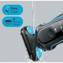 Електробритва Braun Series 5 51-M1000s Black/Mint - мініатюра 9