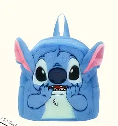 Плюшевий рюкзак Стич Disney Fairy Stitch м’який дитячий рюкзак з вушками та мордочкою - мініатюра 5