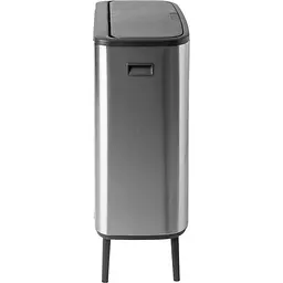 Бак для сміття Brabantia Bo Touch Bin Hi матовий сталевий 2x30 л (130649) - мініатюра 3