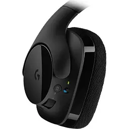 Ігрова гарнітура - бездротові навушники Logitech G533 Wireless Gaming (981-000634) чорні - мініатюра 4