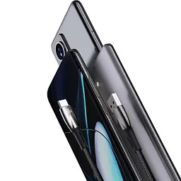 Дата кабель Baseus Glimmer Series Fast Charging Data Cable USB to Type-C 100W 1 м CADH00040 Black - мініатюра 4