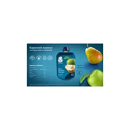 Дитяче пюре Gerber Pouch Яблуко і груша, 90 г (7613036345507) - мініатюра 4