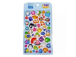 Набір наліпок TIKI WIKI Crystal 3D Океан