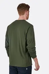 Чоловічий лонгслів Rab Stance Vintage LS Tee S Темний хакі - мініатюра 2