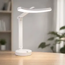 Акумуляторна настільна лампа BL 1967 / LED поворотний світильник / Сенсорна лампа біла