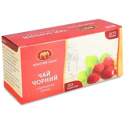 Чай чорний Золотий Слон Суниця 20 шт. х 1.3 г - мініатюра 2