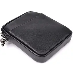 Компактна чоловіча сумка на плече з натуральної шкіри Vintage 18х21,5х4 см sum0027490 - мініатюра 5