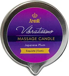 Масажна свічка Vibratissimo Japanese Plum 100 мл Amor 7115090182 104703 - мініатюра 2