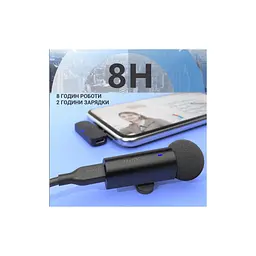 Мікрофон Fifine M6 Wireless Black (M6) - мініатюра 7