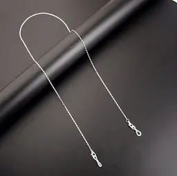 Ланцюжок для окулярів Silver luxury 7 10290 сріблястий