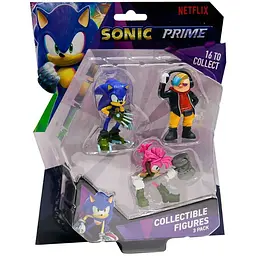 Набір ігрових фігурок Sonic Prime - Доктор Не, Сонік, Ємі, 6,5 см (SON2020B) - мініатюра 2