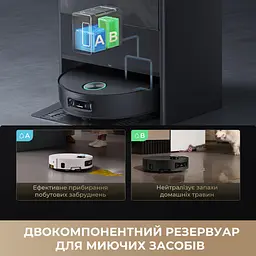 Робот-пилосос миючий Dreame Aqua 10 Ultra Track Complete White - мініатюра 10