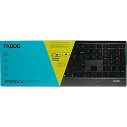 Клавіатура Rapoo E9500M Black [122518] - мініатюра 8