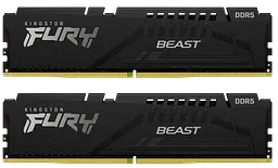 Оперативна пам'ять Kingston Fury 16GB (2x8GB) DDR5 6000MHz Beast Black (KF560C36BBEK2-16)