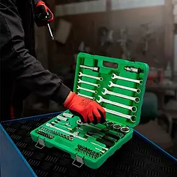 Набір інструментів Intertool ET-6082SP 82 шт. [98826] - мініатюра 11