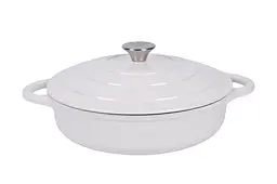Каструля чавунна Nois Tierra 830018 28 см кремова