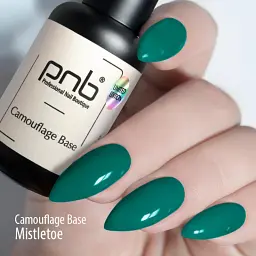 База камуфлююча каучукова PNB UV/LED Camouflage Base Mistletoe 8 мл - мініатюра 5