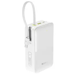 Портативний ЗП Power Bank Baseus EnerFill FC51 Bipow2 Pro 22.5W 30000mAh (E0028100) White - мініатюра 3