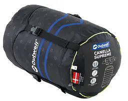 Спальний мішок Outwell Canella Supreme/-1°C Forest Green Left (230359) - мініатюра 5